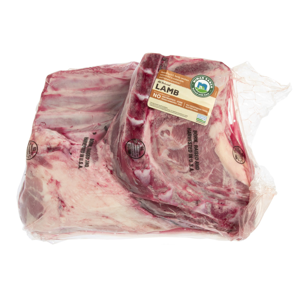 Niman Ranch Frozen Bone In Lamb Shoulders