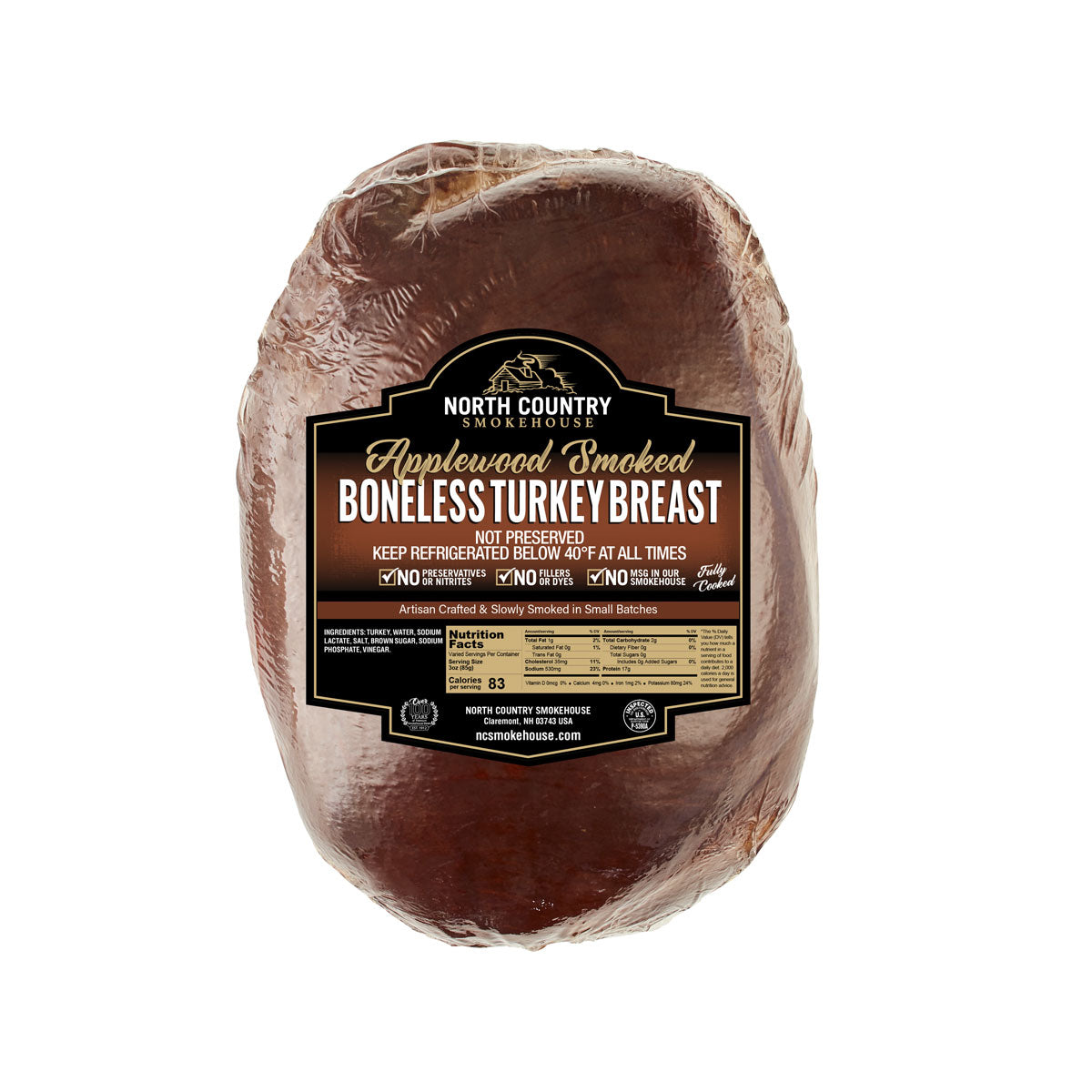 Wholesale North Country Smokehouse Applewood Smoked Turkey Breast- Bulk
