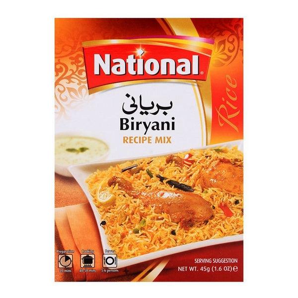 Wholesale National Biryani Masala 45g- Bulk