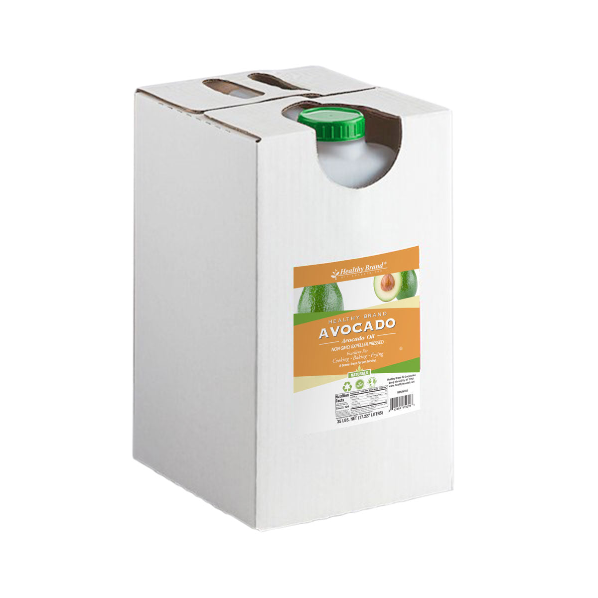 Wholesale Healthy Brand Non GMO Refined Expeller Pressed Avocado Oil-35 LB Bulk