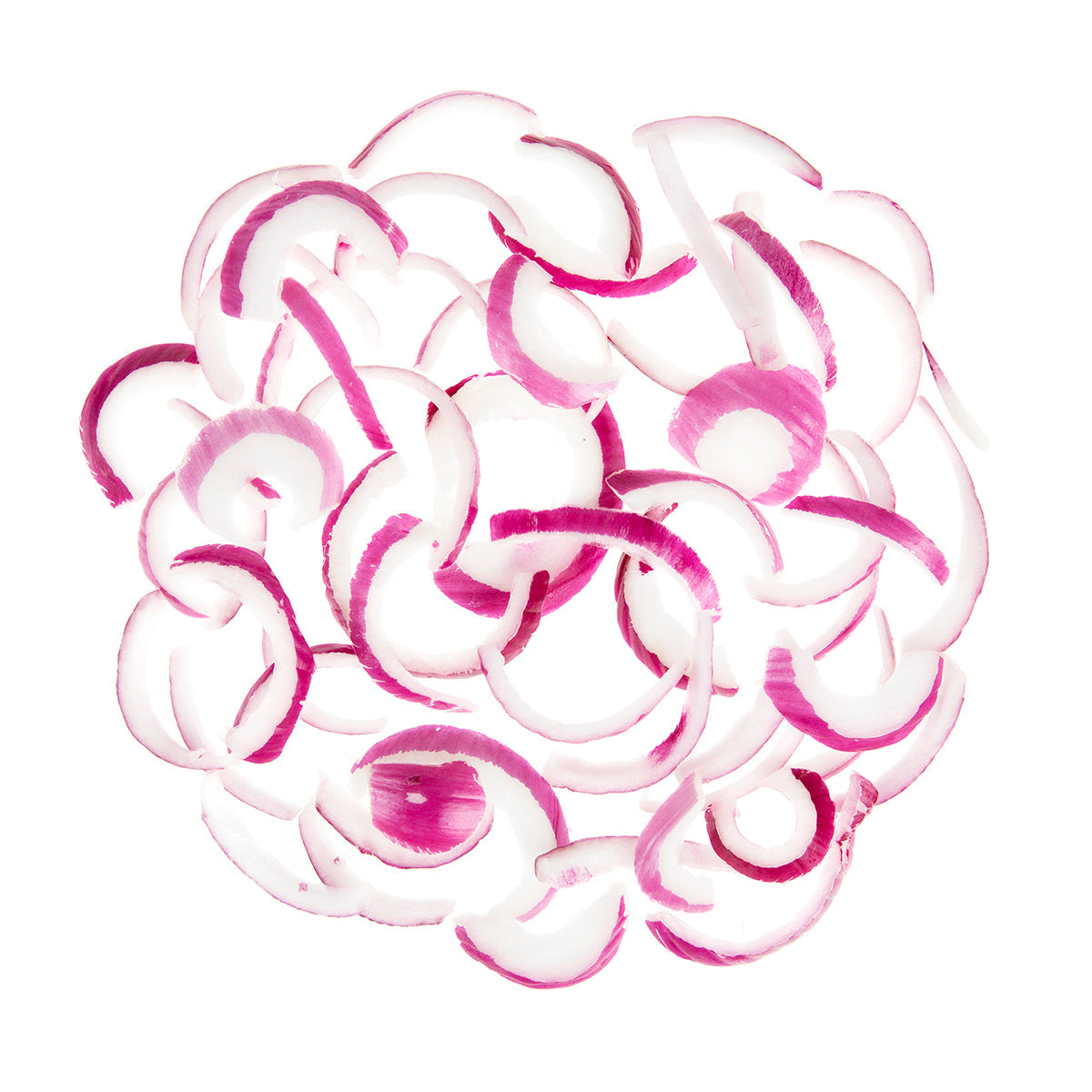 Wholesale BoxNCase Julienne Red Onions 5 LB- Bulk