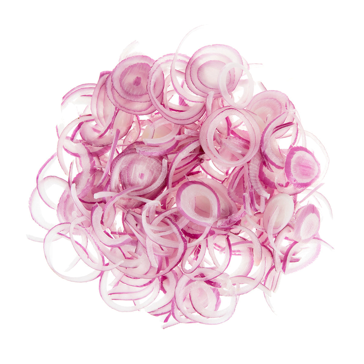 Wholesale BoxNCase 1/4 Sliced Red Onions 5 LB- Bulk