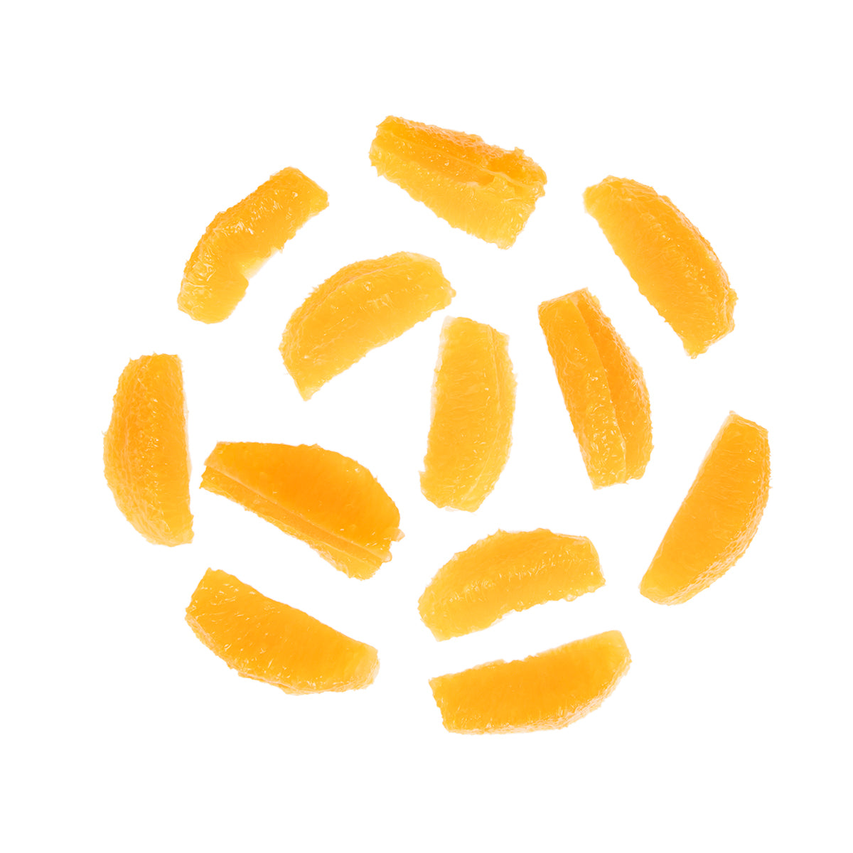 Wholesale BoxNCase Orange Sections- Bulk