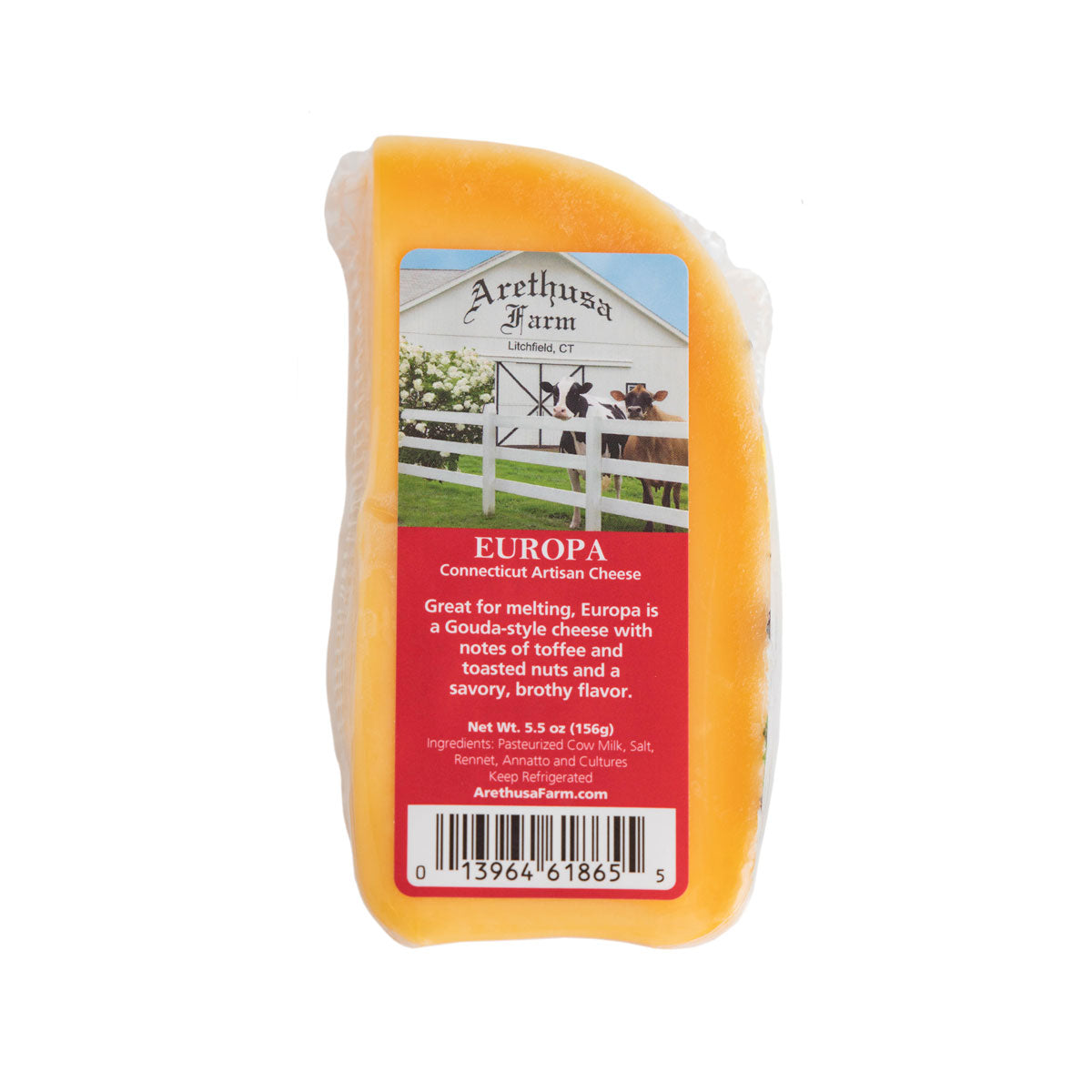 Wholesale Arethusa Farm Dairy Europa Cheese 5.5 oz Bag- Bulk