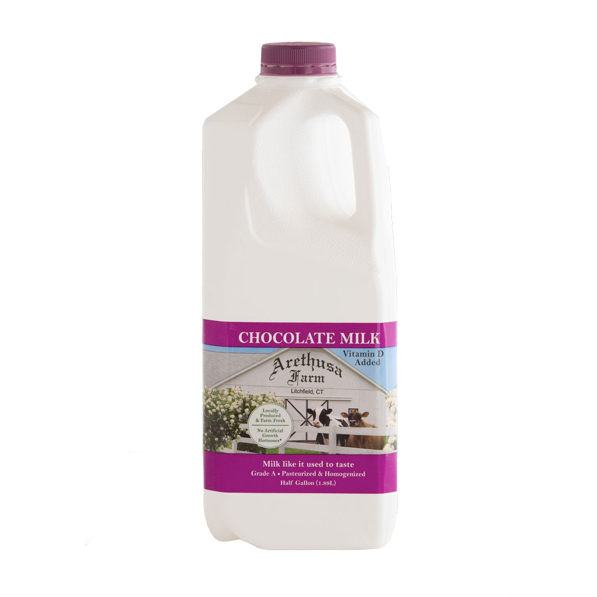 Arethusa Farm Dairy Chocolate Milk 64 Oz Bottle