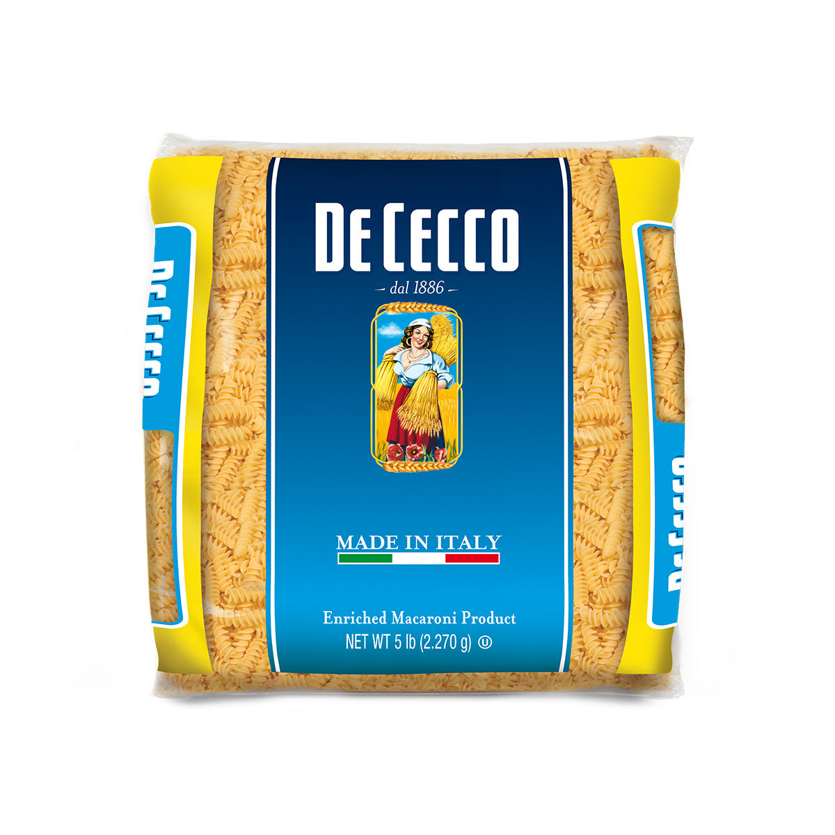 Wholesale De Cecco Fusilli Pasta 5 LB- Bulk