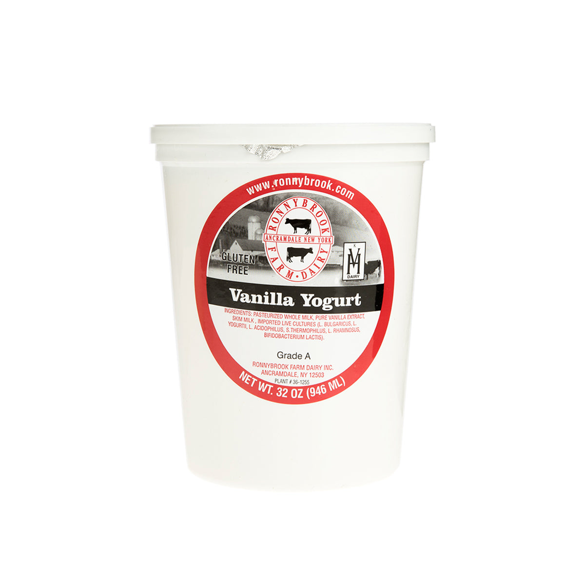 Ronnybrook Dairy Vanilla Yogurt