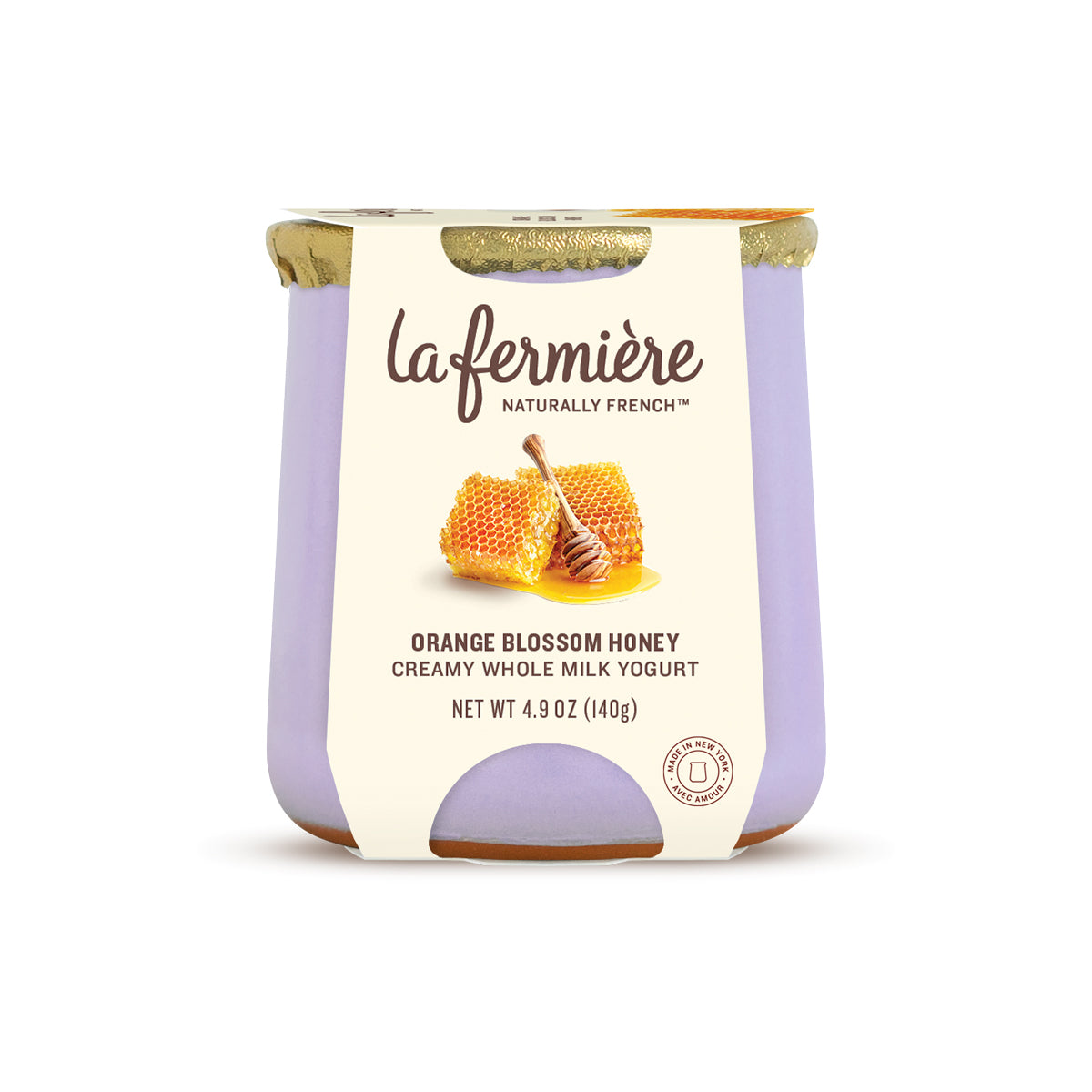 Wholesale La Fermière Orange Blossom Honey Yogurt 4.9oz Cup- Bulk