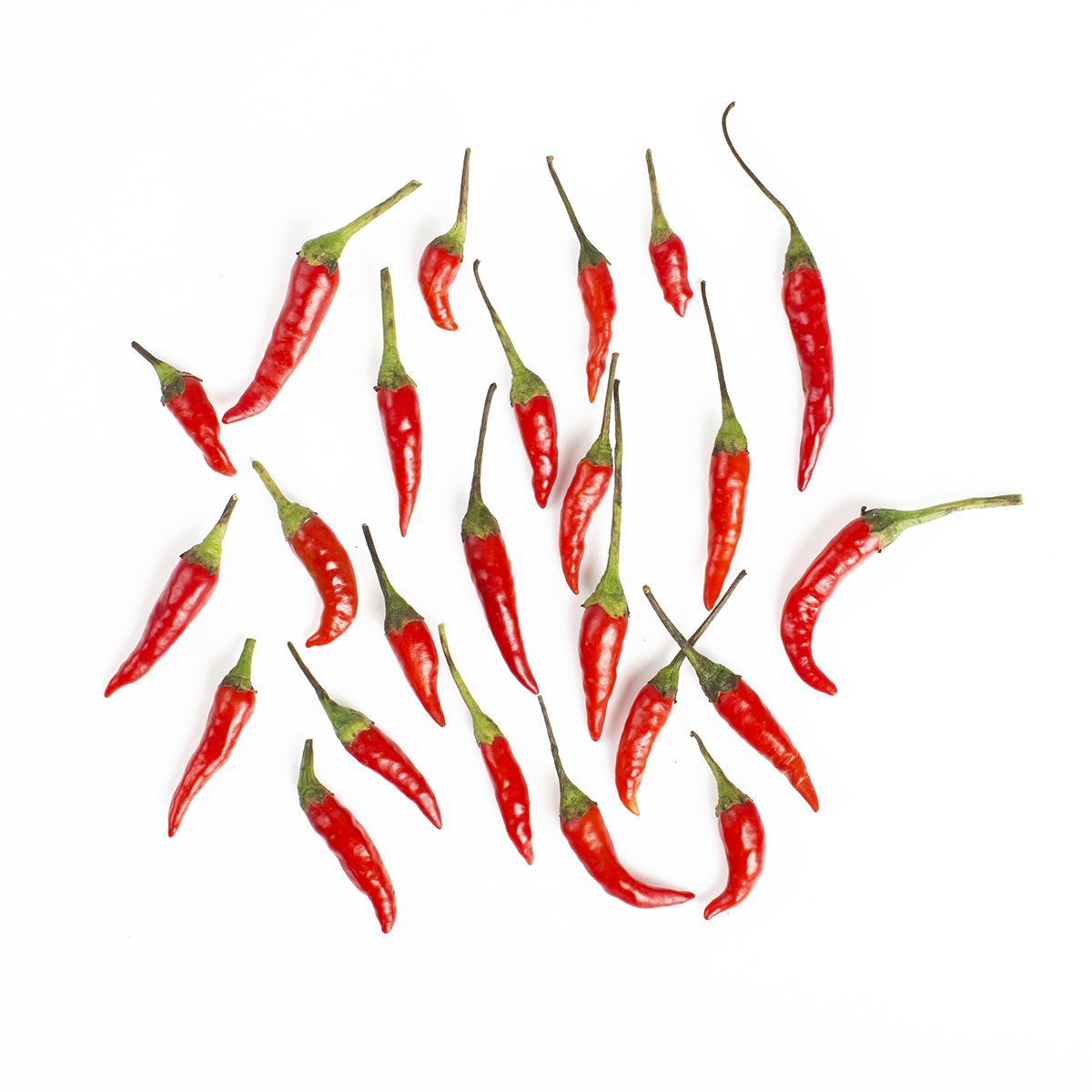 BoxNCase Red Thai Bird Chili Peppers 1 lb
