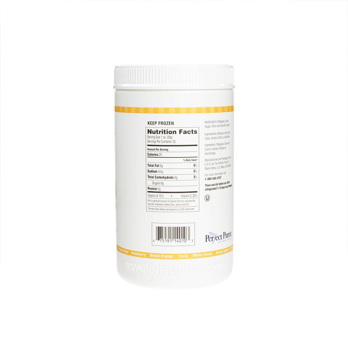 Wholesale The Perfect Puree Mango Puree-30 OZ Bulk