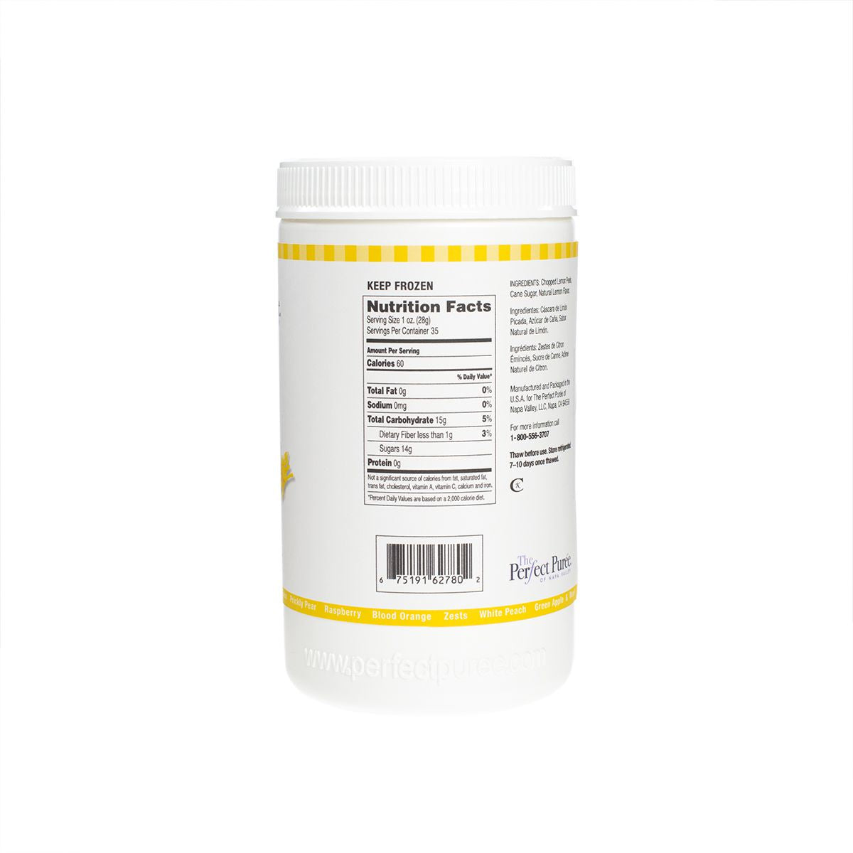 Wholesale The Perfect Puree Lemon Zest- Bulk