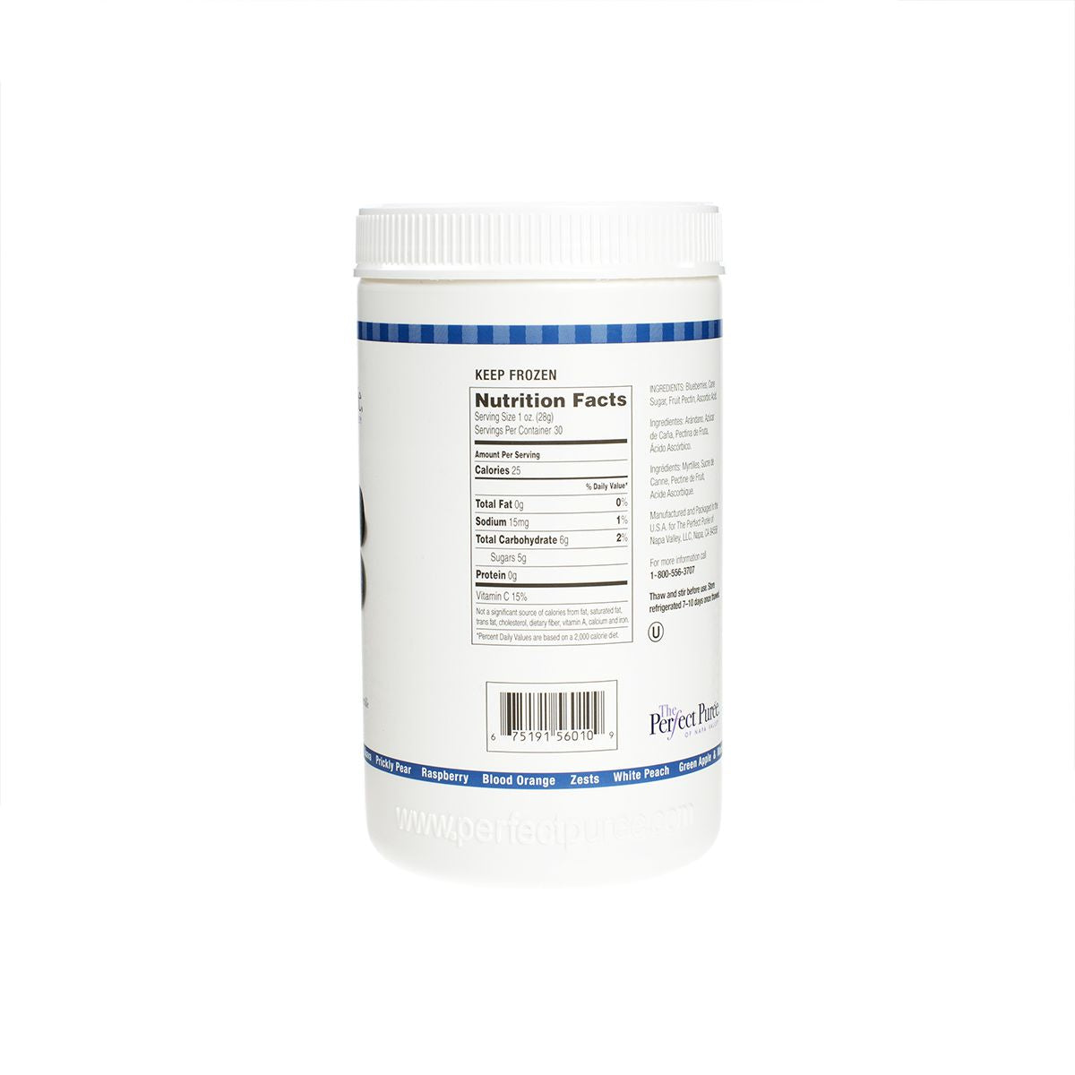 Wholesale The Perfect Puree Blueberry Puree- Bulk