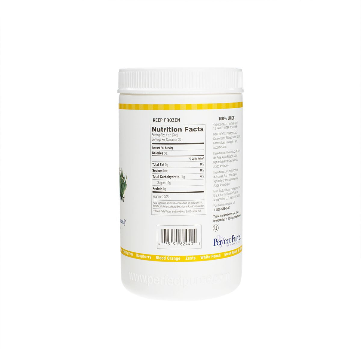 Wholesale The Perfect Puree Caramelized Pineapple Concentrate- Bulk