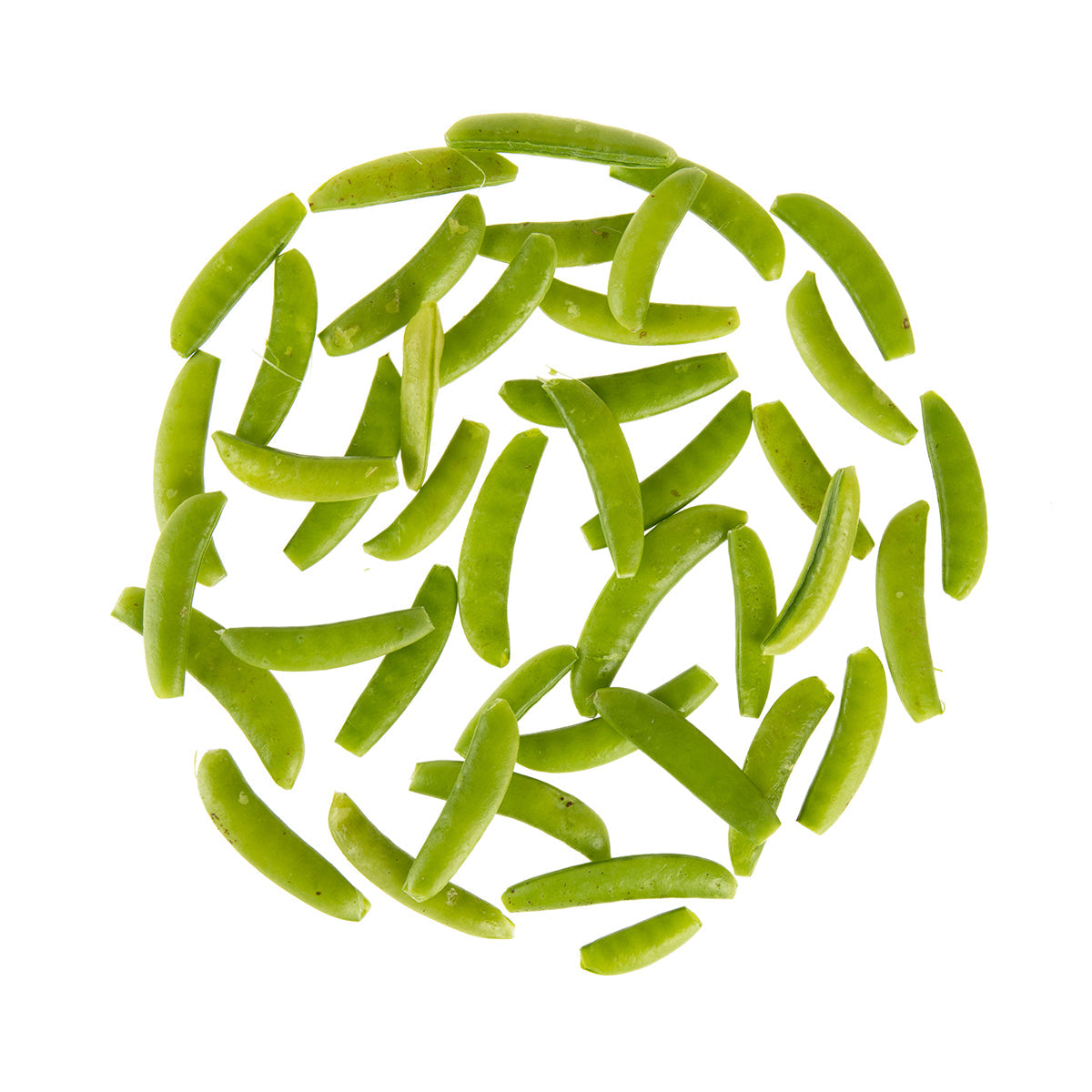 Wholesale BoxNCase Snipped Sugar Snap Peas-5 LB Bulk