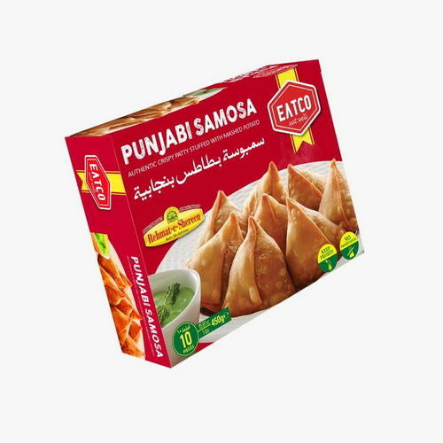 Rehmat-e-Shereen EATCo Punjabi Potato Samosa 10 pcs 450g