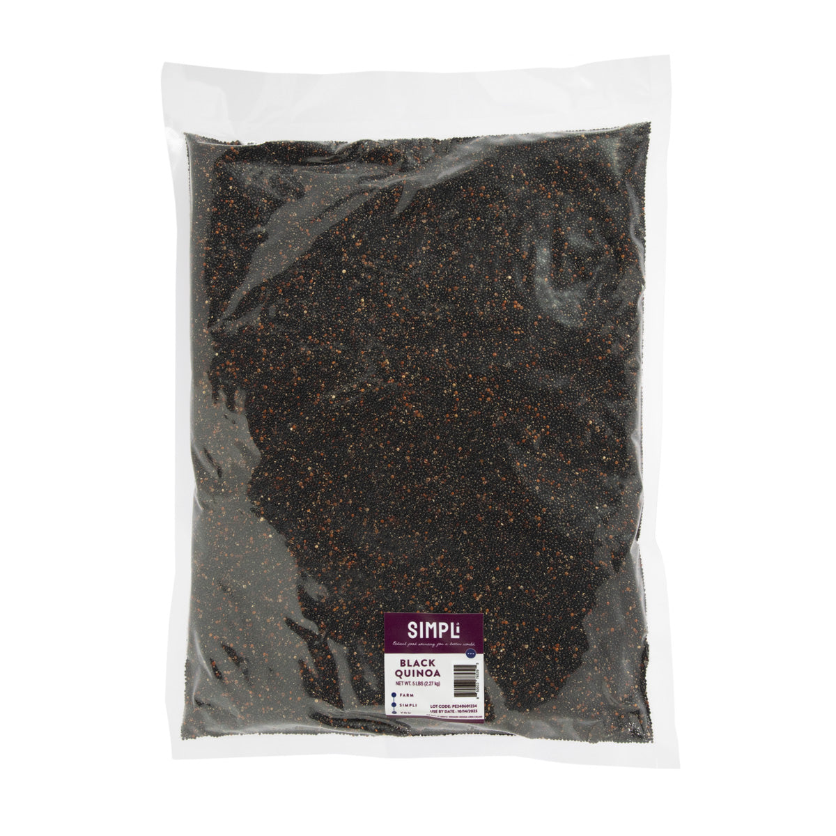 Wholesale Simpli Black Quinoa 5 LB-2ct Case Bulk