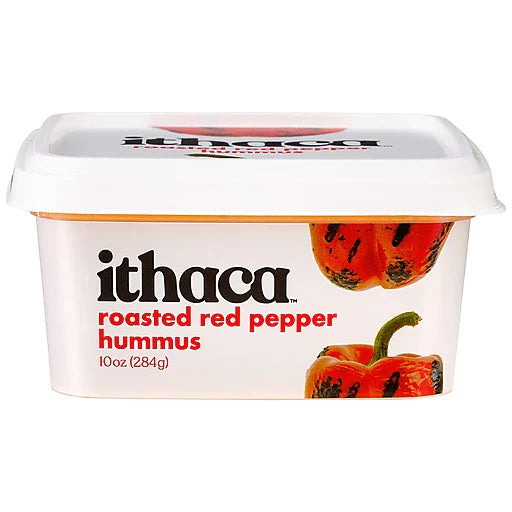 Ithaca Cold Crafted Hummus Roasted Red Pepper 10oz 6ct