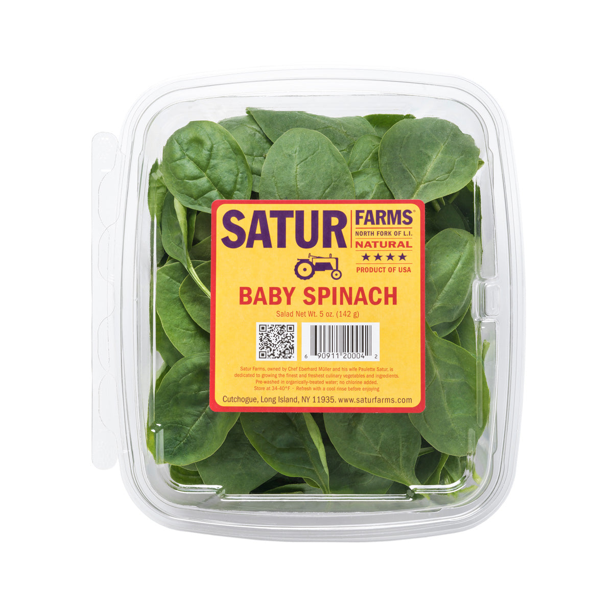 Wholesale Satur Farms Baby Spinach 5 OZ- Bulk