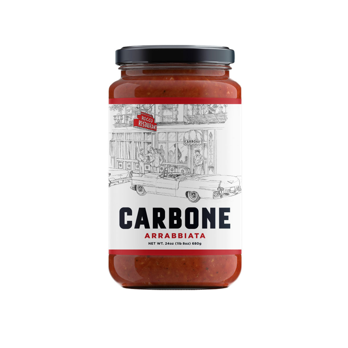 Wholesale Carbone Arrabbiata Sauce 24 Oz Jar-6ct Case Bulk