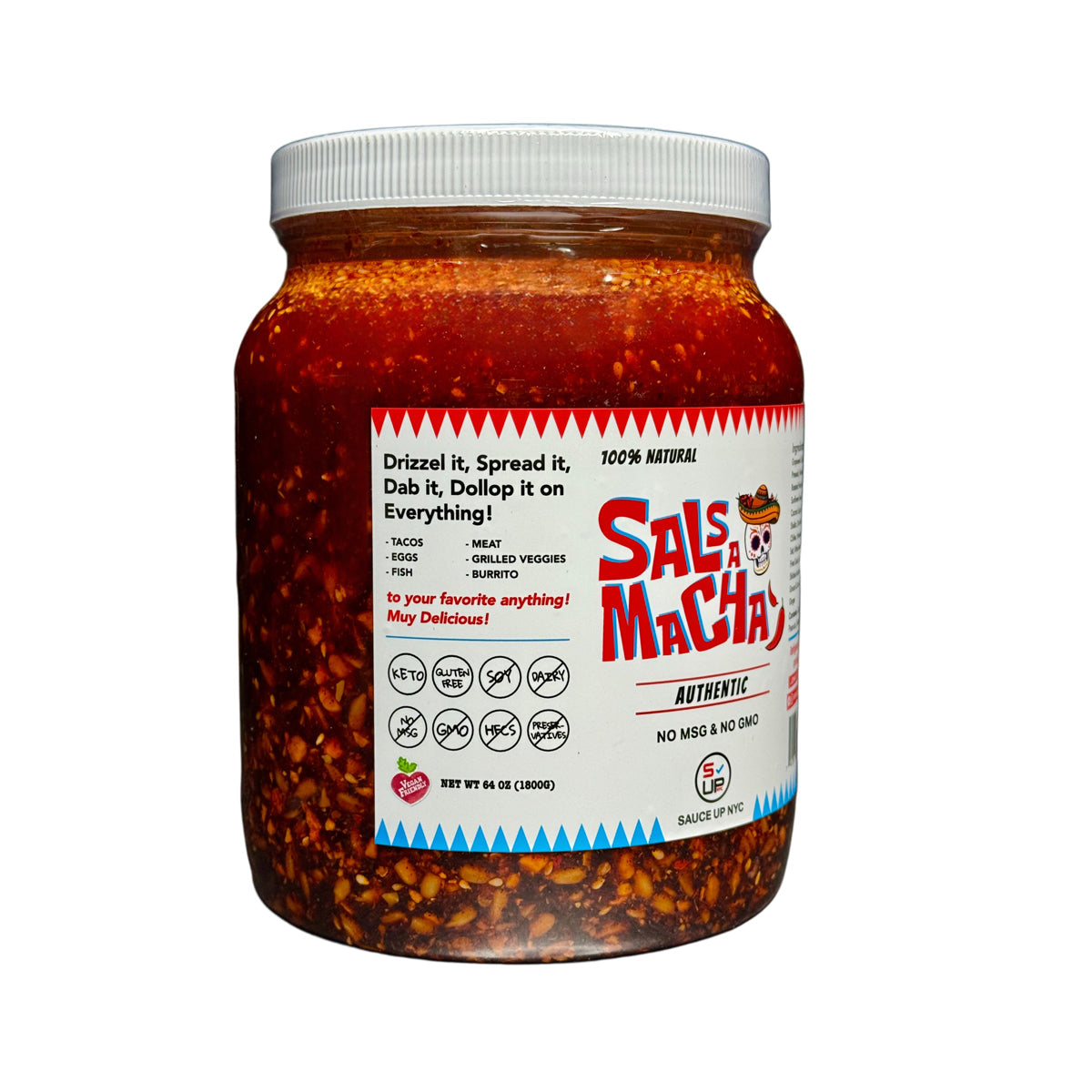 Wholesale Sauce Up Nyc Salsa Macha- Bulk