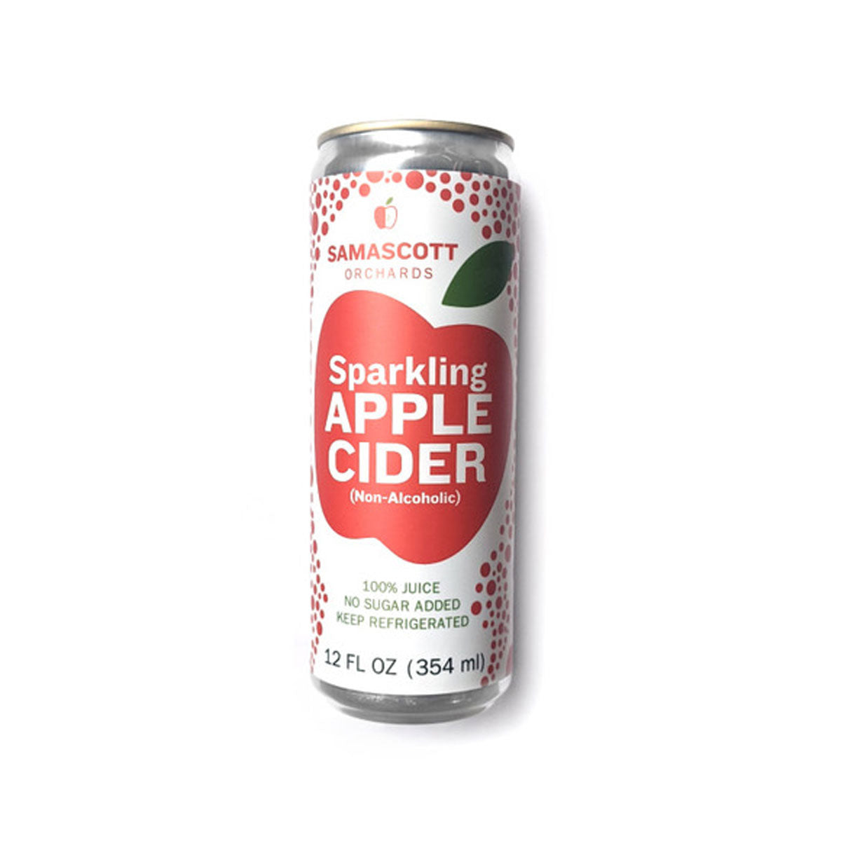 Wholesale Samascott Orchard Sparkling Apple Cider 12 OZ-24ct Case Bulk