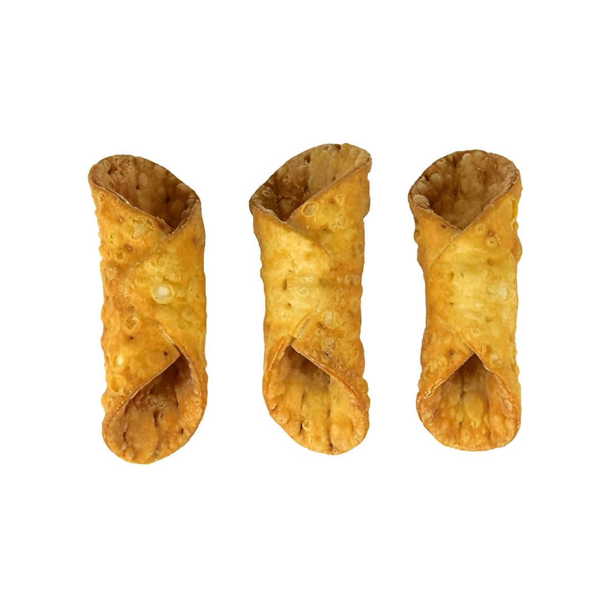 Wholesale Golden Cannoli 3 Inch Small Cannoli Shells- Bulk