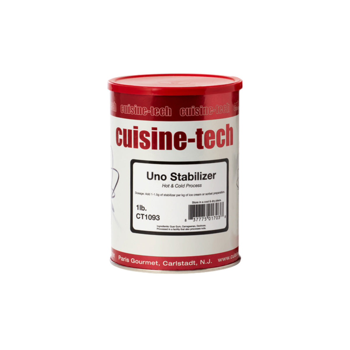 Cuisine Tech Uno Stabilizer/Ice Cream Sorbet Stabilizer