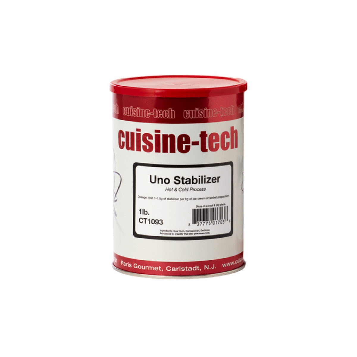 Wholesale Cuisine Tech Uno Stabilizer/Ice Cream Sorbet Stabilizer- Bulk