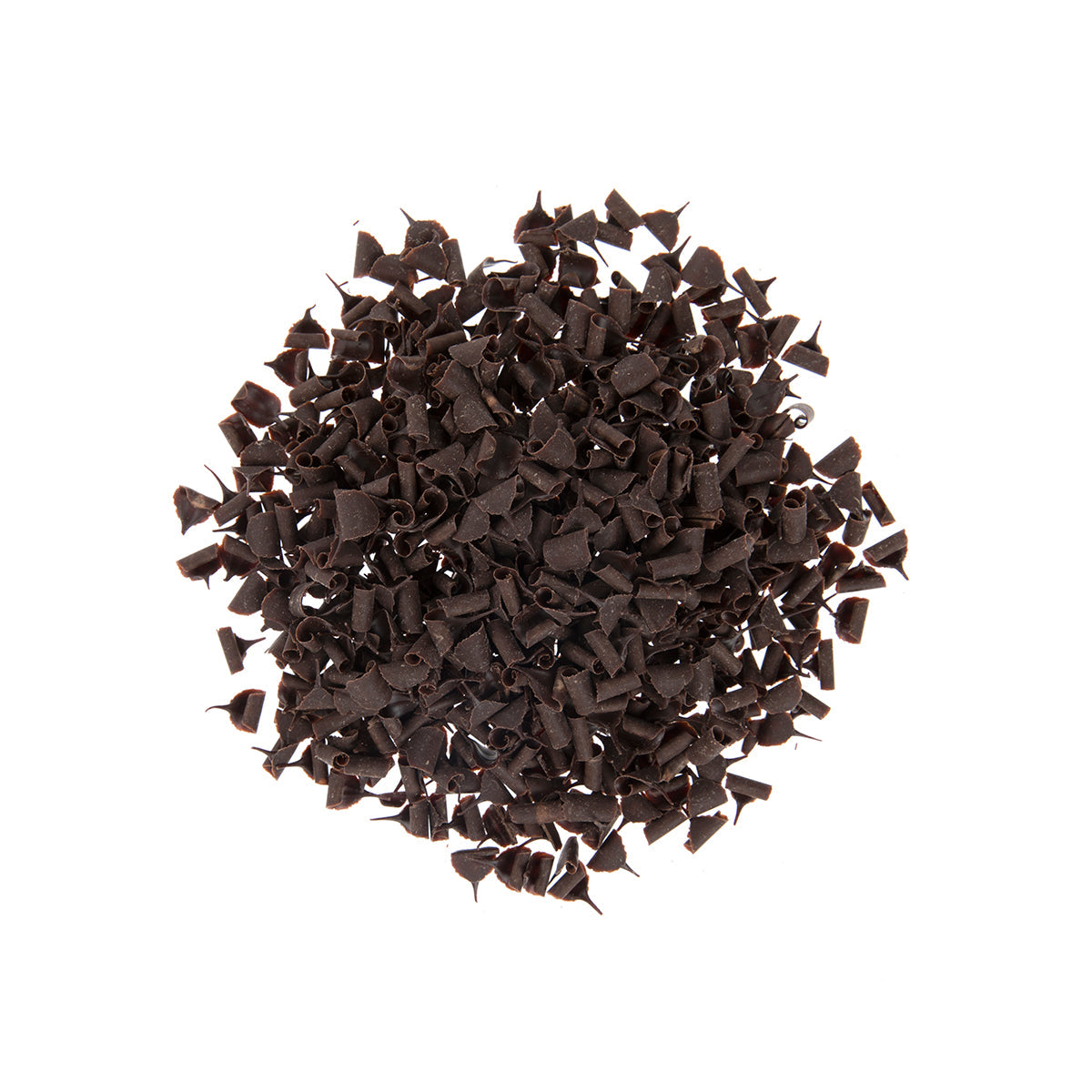 Wholesale Mona Lisa Dark Chocolate Decor Curls- Bulk