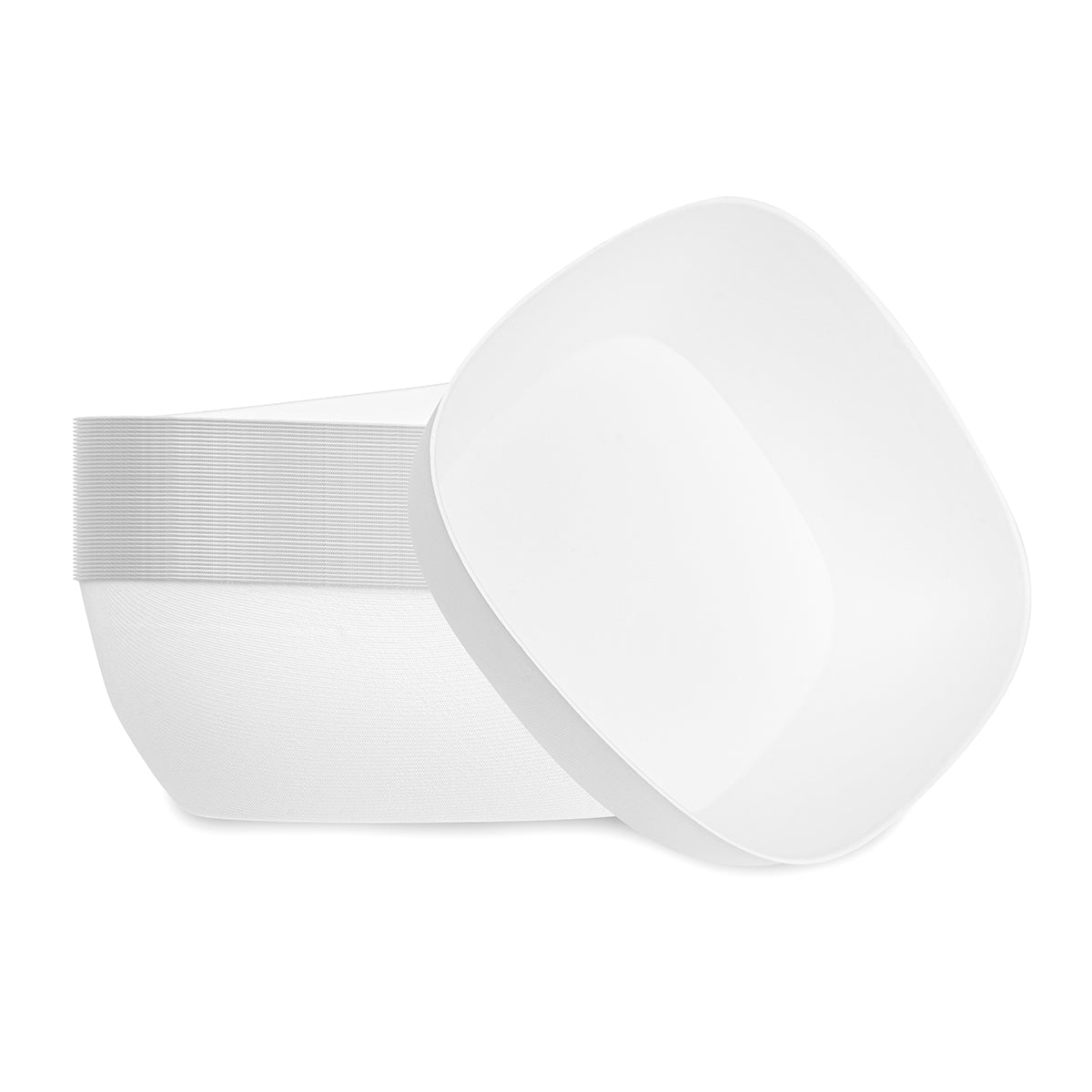 Restaurantware 190 oz White Sugarcane Bowl 25 CT