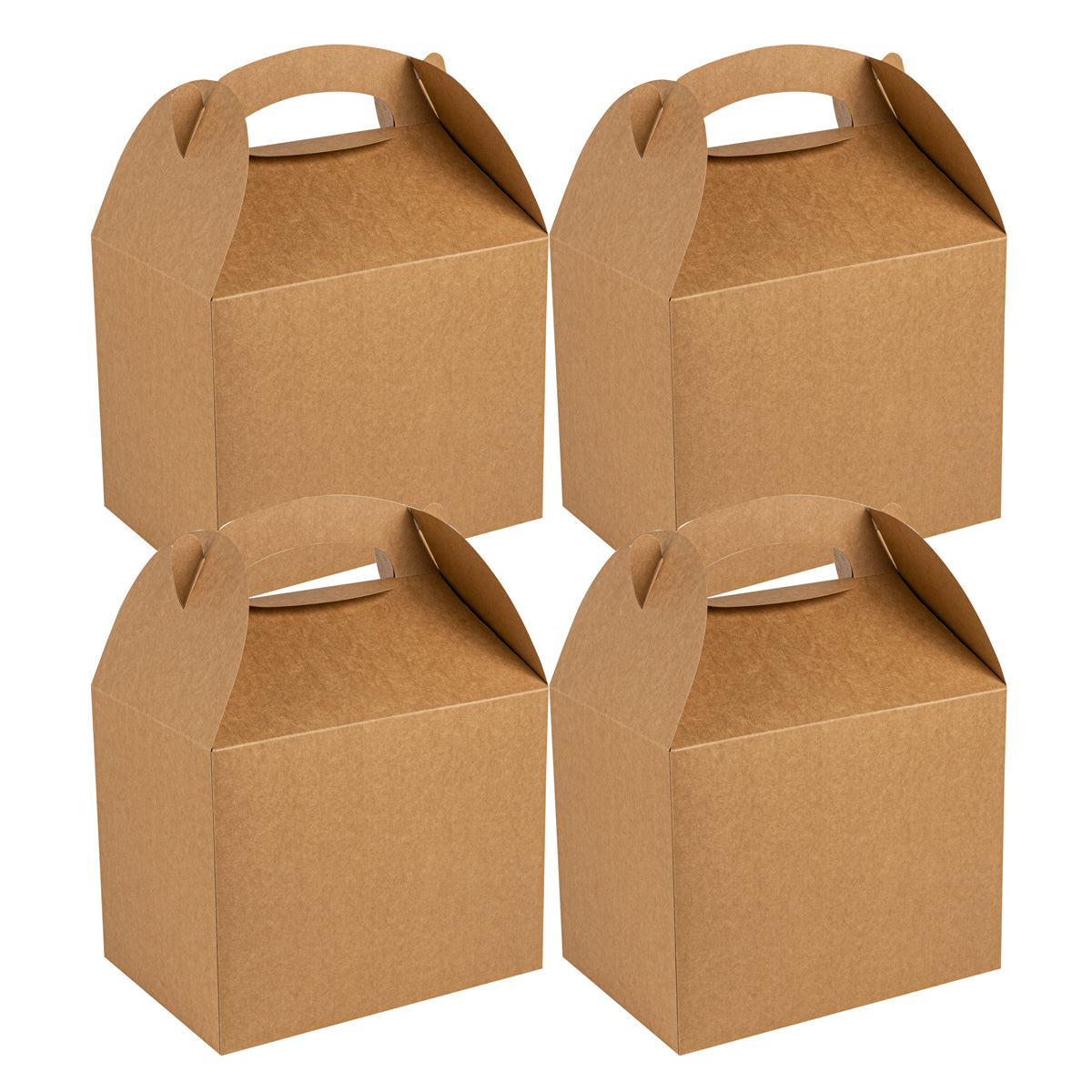 Wholesale Restaurantware Kraft Paper Lunch Box 25 CT-4ct Case Bulk