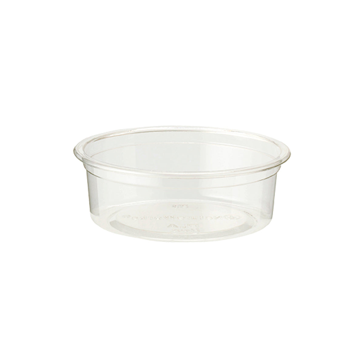World Centric Plastic Clear 2 OZ Insert for 9 OZ Cold Cup 100 CT