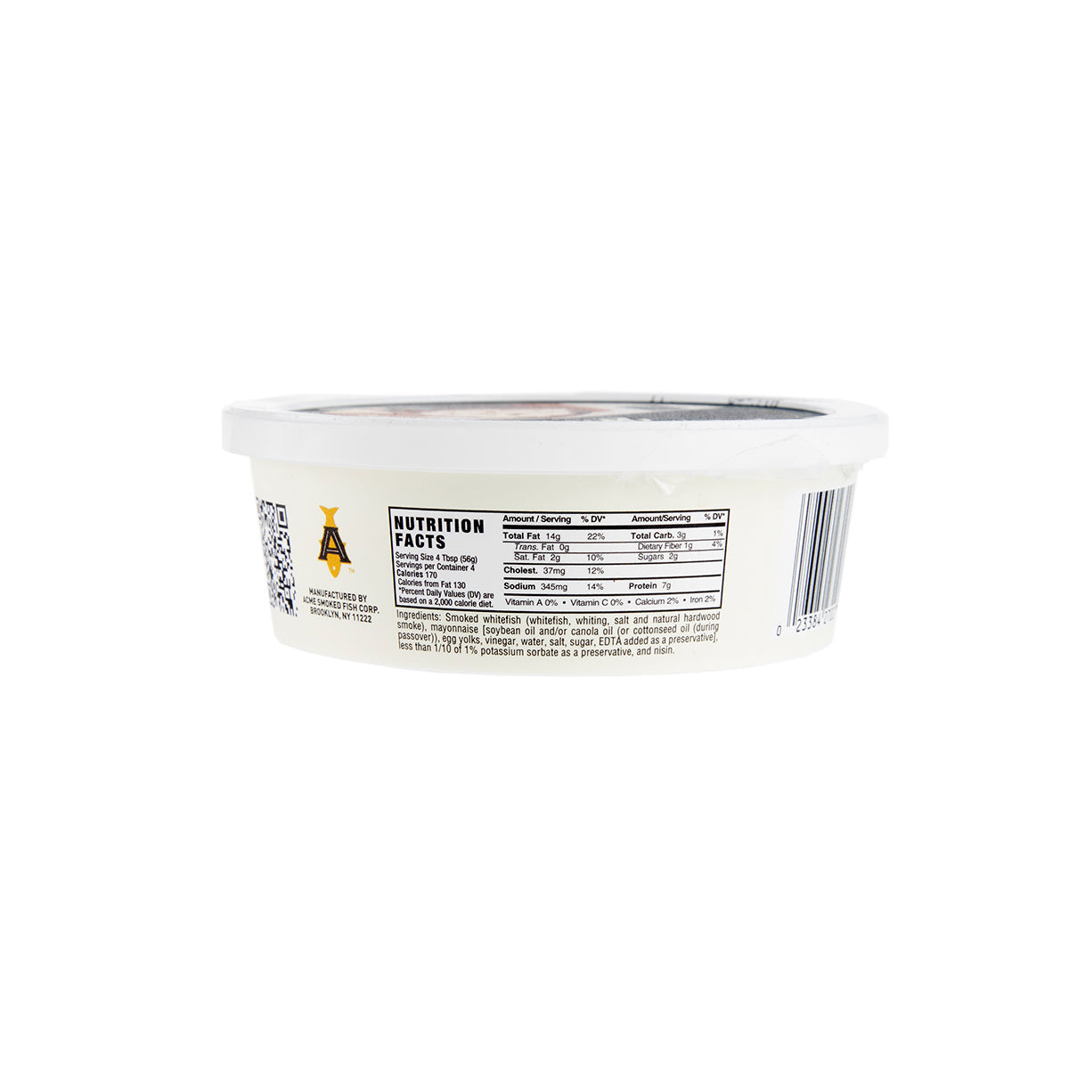 Wholesale Acme Smoked Fish Whitefish Salad 7 Oz Jar- Bulk