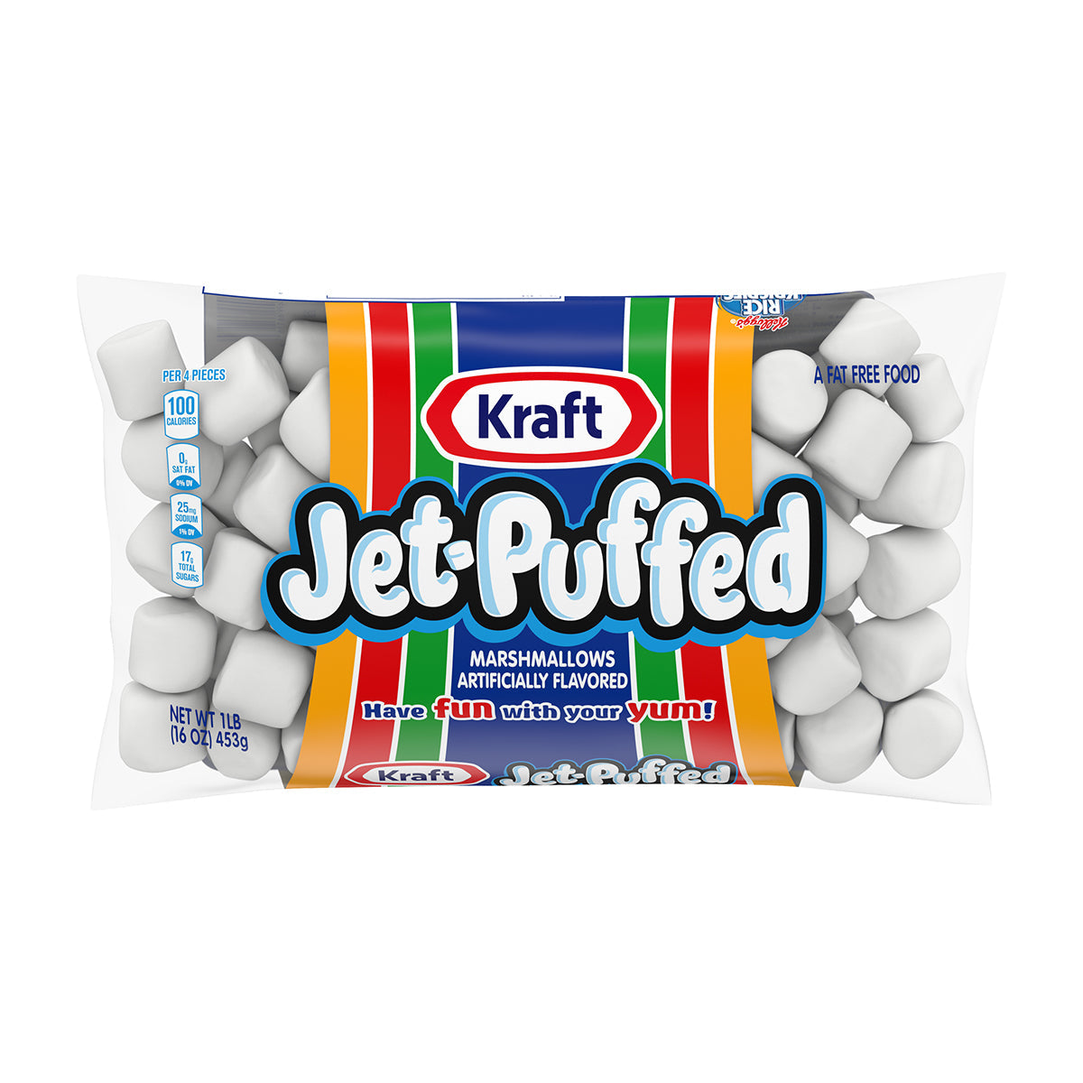 Wholesale Jet-Puffed Standard Size Marshmallows 1 LB-12ct Case Bulk