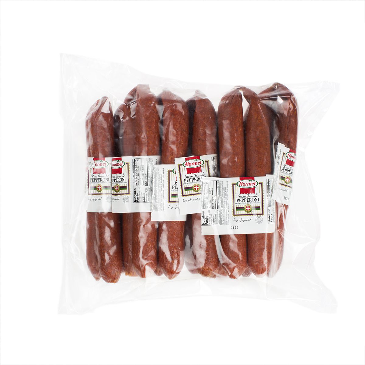 Wholesale BoxNCase Pepperoni-Hormel Rosa Grande Links 10 lb Bag- Bulk