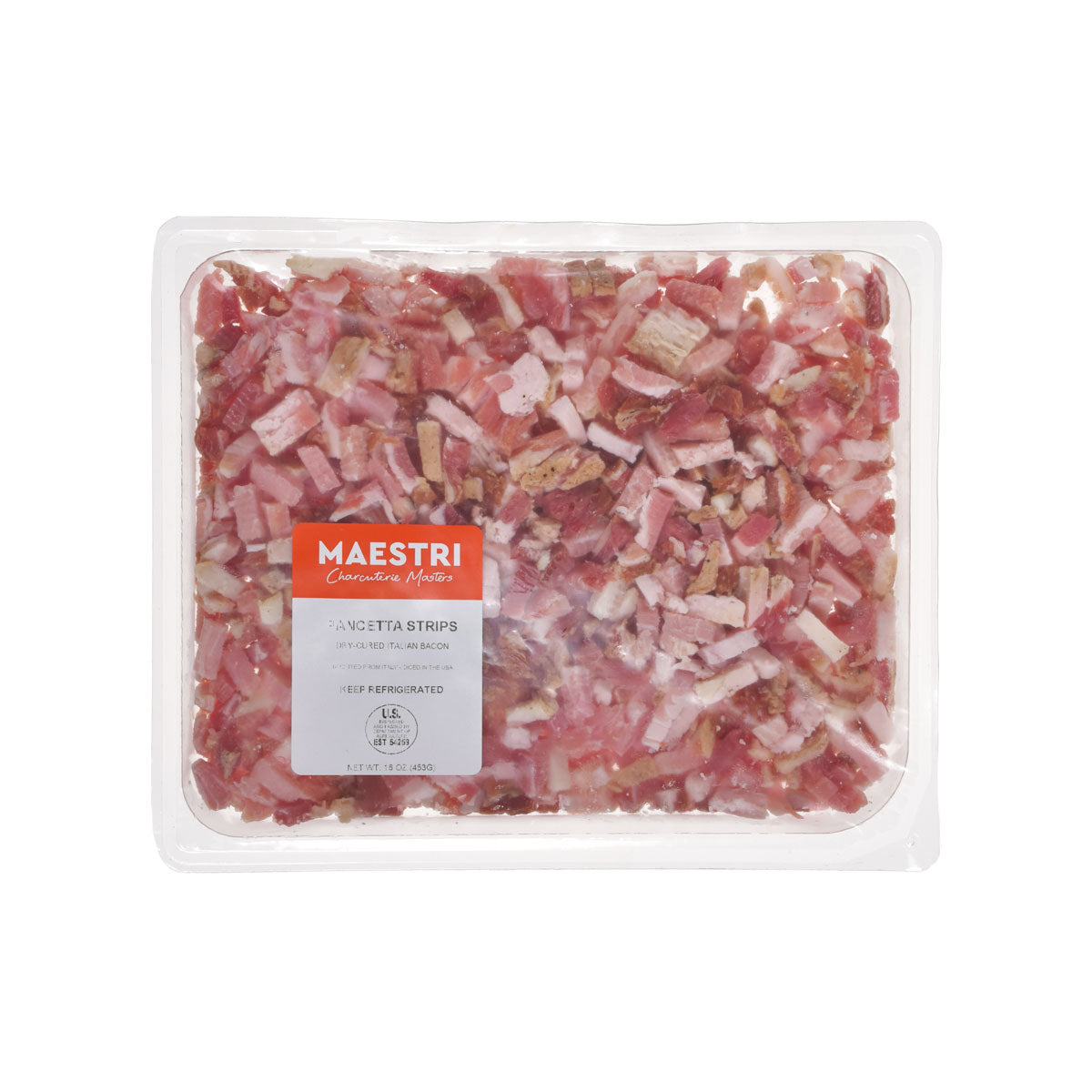 Wholesale Maestri Diced Pancetta- Bulk