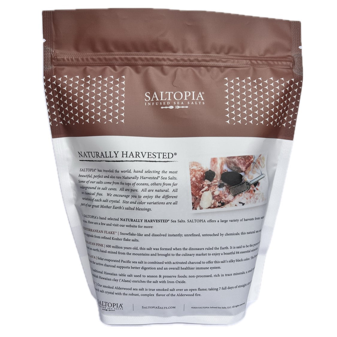 Wholesale Saltopia Shot Well (Smoked Alderwood Sea Salt)- Bulk