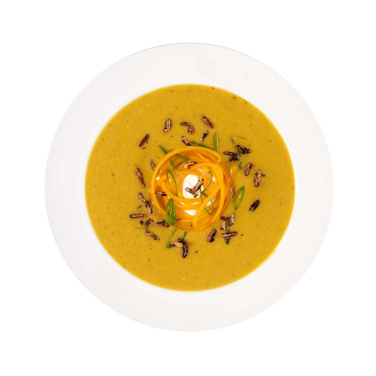 Wholesale Wholesome Crave Frozen Butternut Ginger Soup 4 LB- Bulk