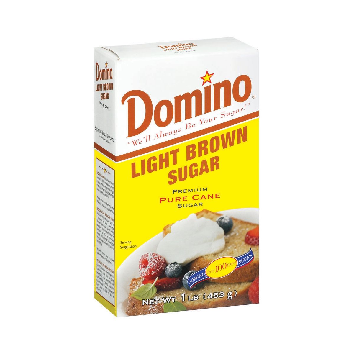 Domino Light Brown Sugar 1 LB