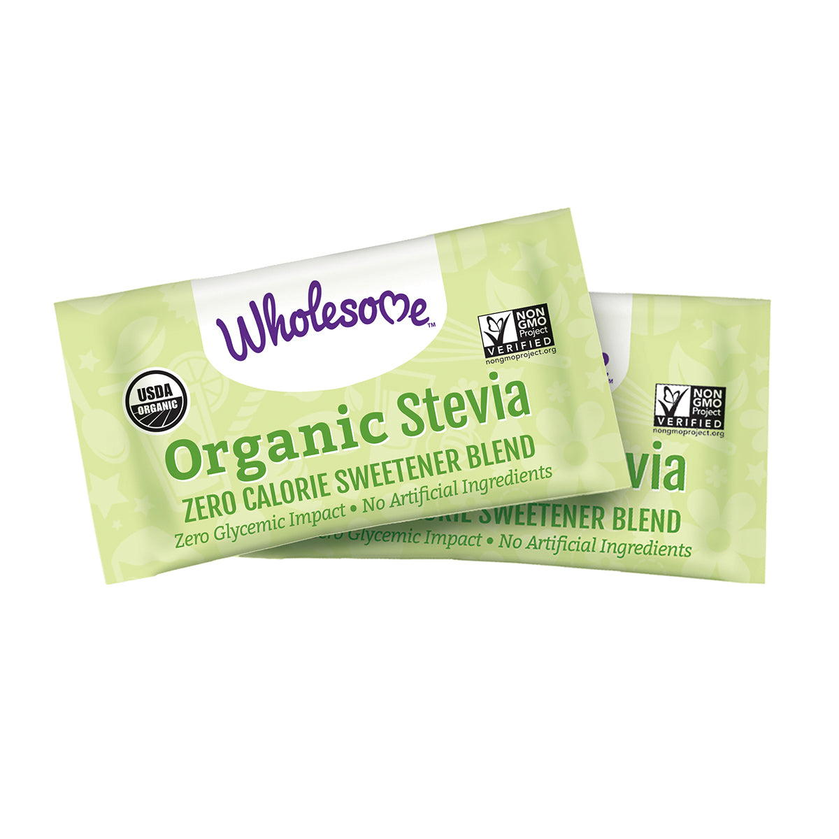 Wholesale Wholesome Organic Stevia Packets 1 GR- Bulk