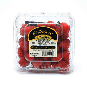 Packer Raspberries 6oz