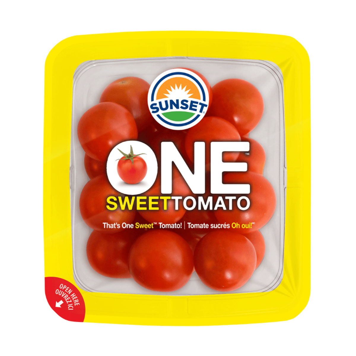 Wholesale Sunset One Sweet Cherry Tomatoes 16 OZ-15ct Case Bulk