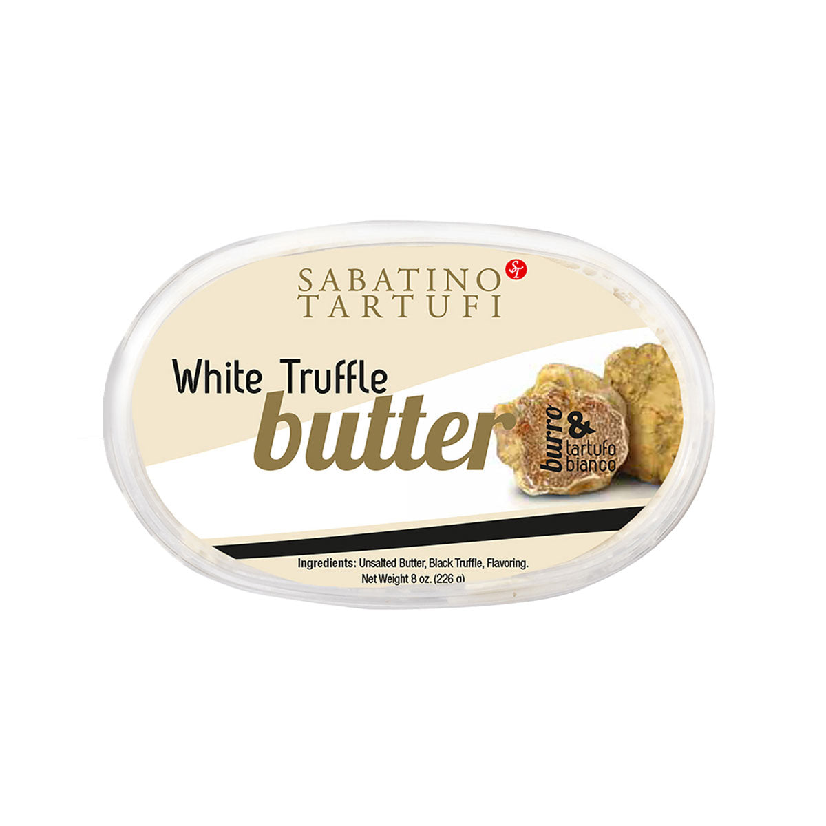 Wholesale Sabatino Tartufi White Truffle Butter 8 OZ- Bulk