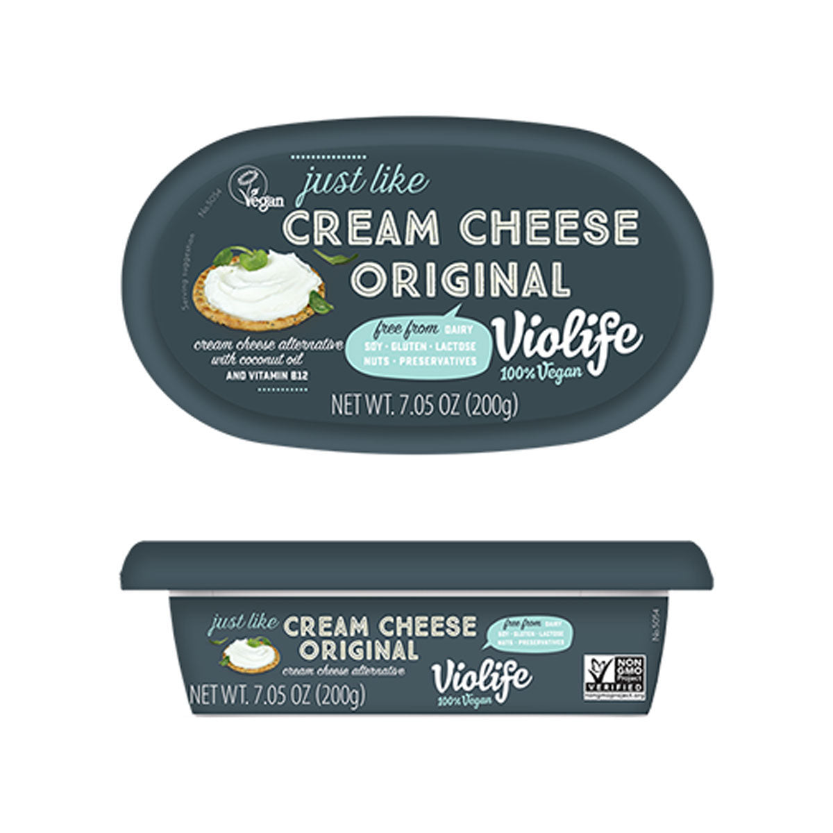 Violife Vegan Cream Cheese 7.05 Oz Box