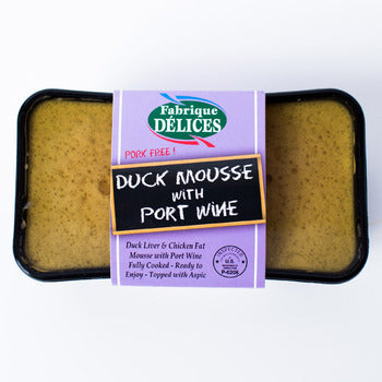 Fabrique Delices Duck Mousse with Port Wine 3.5lb