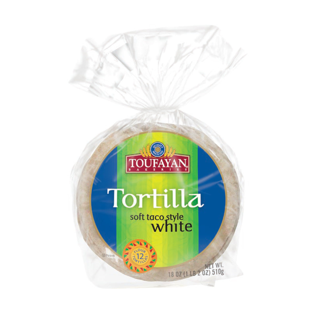 Wholesale Toufayan Bakeries 6 White Flour Tortilla Wraps 18 OZ-16ct Case Bulk