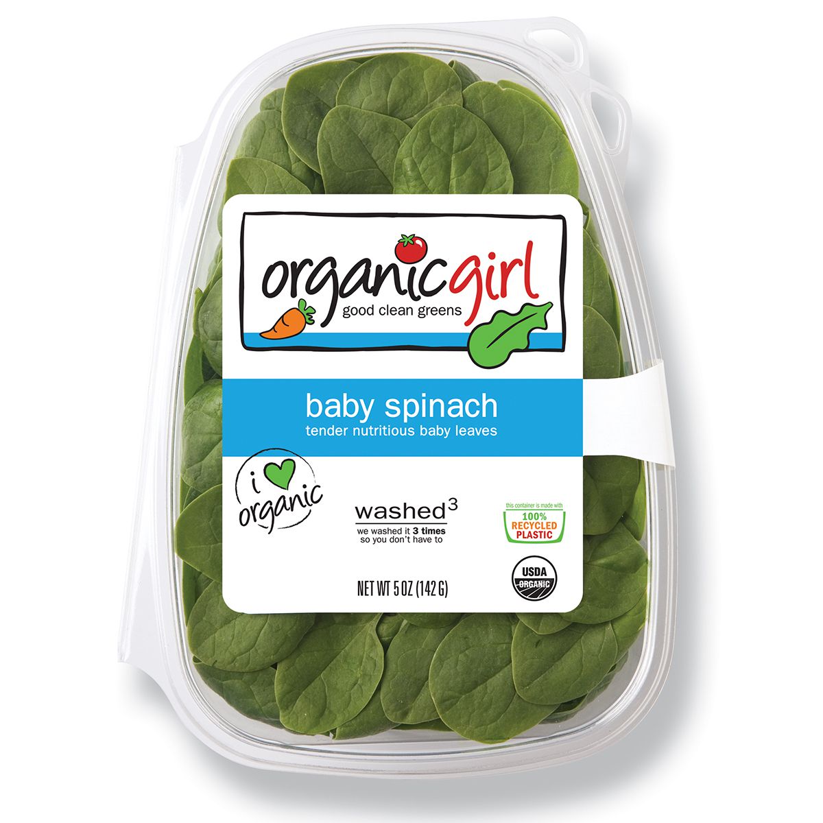Wholesale Organicgirl Baby Spinach 5 OZ- Bulk