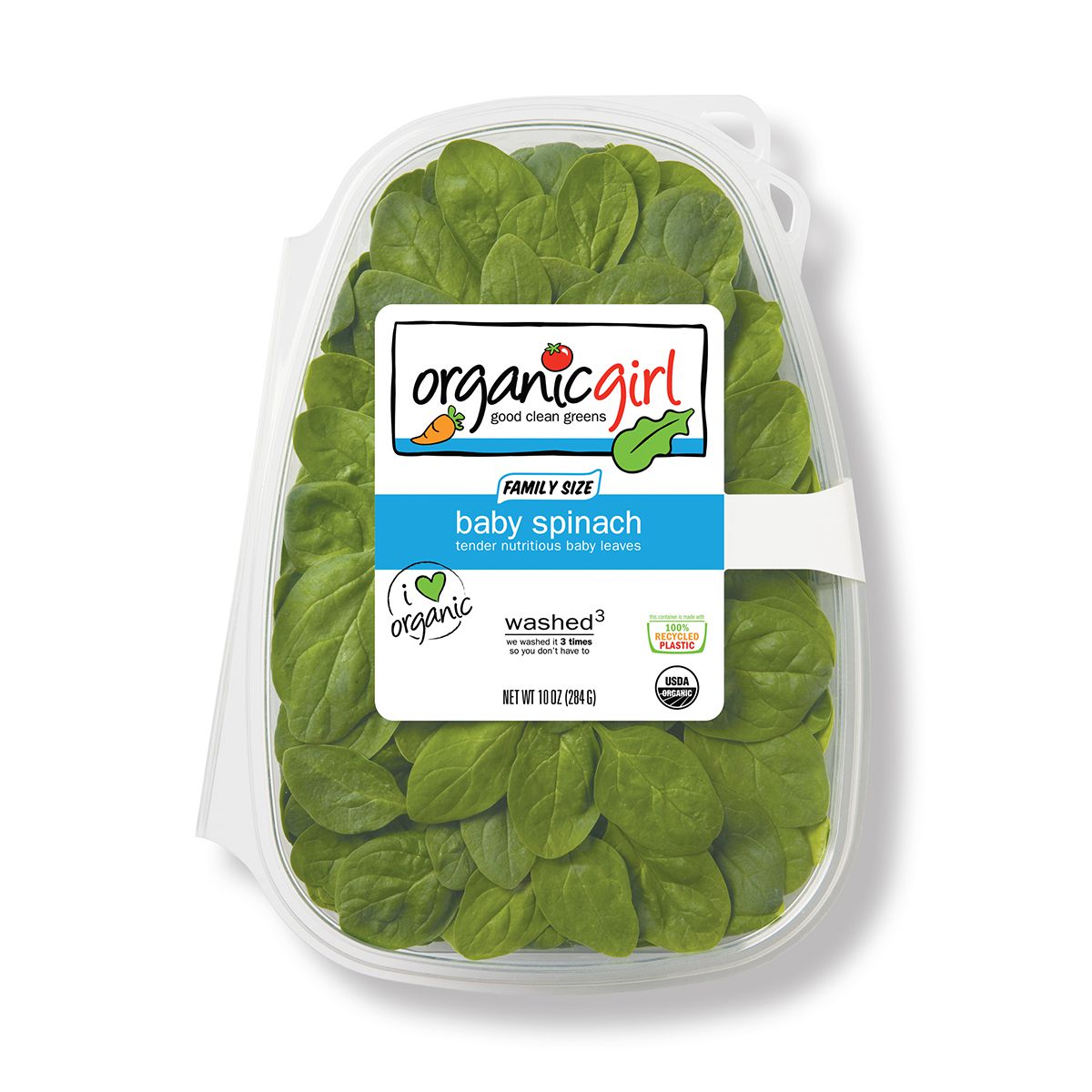Wholesale Organicgirl Baby Spinach 10 OZ- Bulk