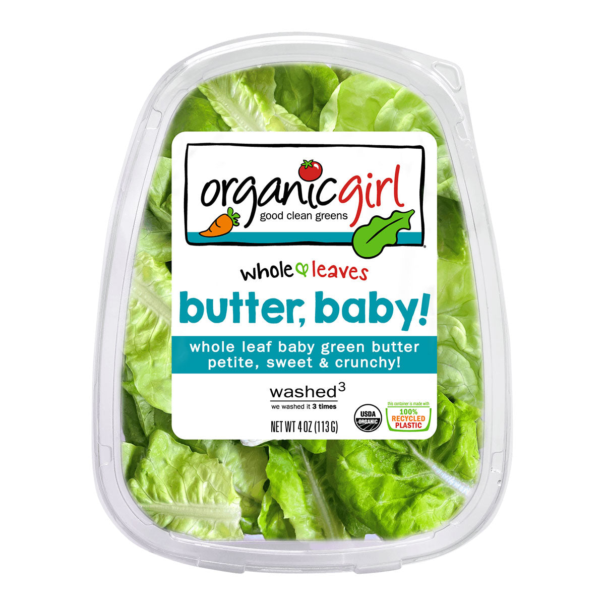 Wholesale Organicgirl Organic Baby Butter Lettuce 4 OZ- Bulk