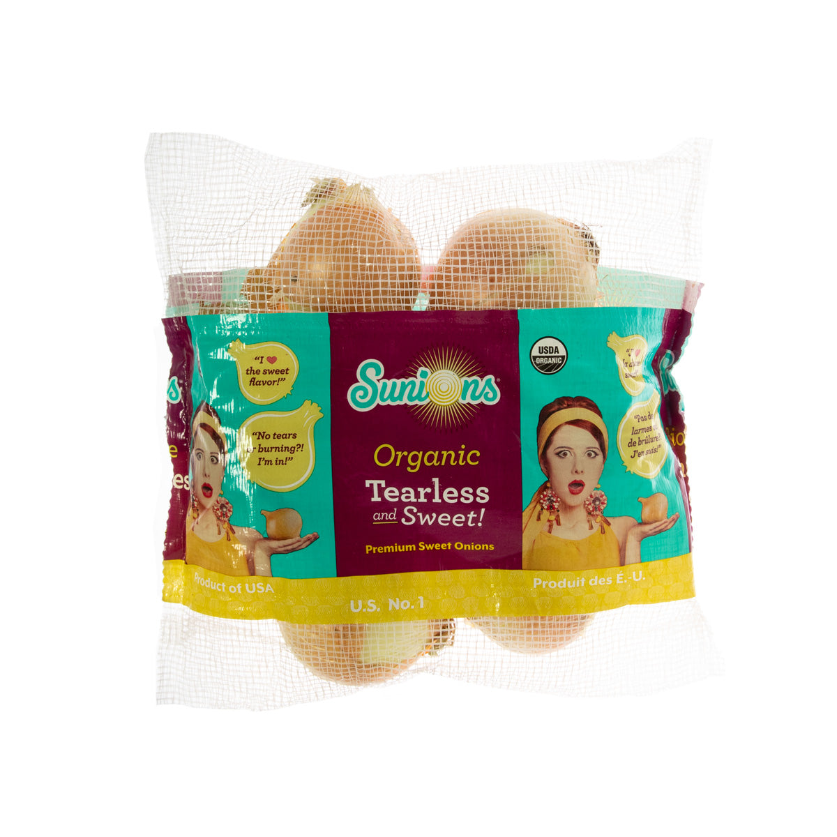 BoxNCase Organic Sweet Onions 3 lb Bag